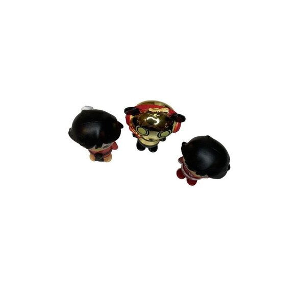 Ryans World Set of 3 Figurines Ninja Karate Robo Panda 2" - Picture 5 of 8